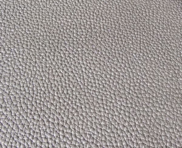 Tischband Tischläufer 150cm x 33cm Kunstleder Dekostofff silber