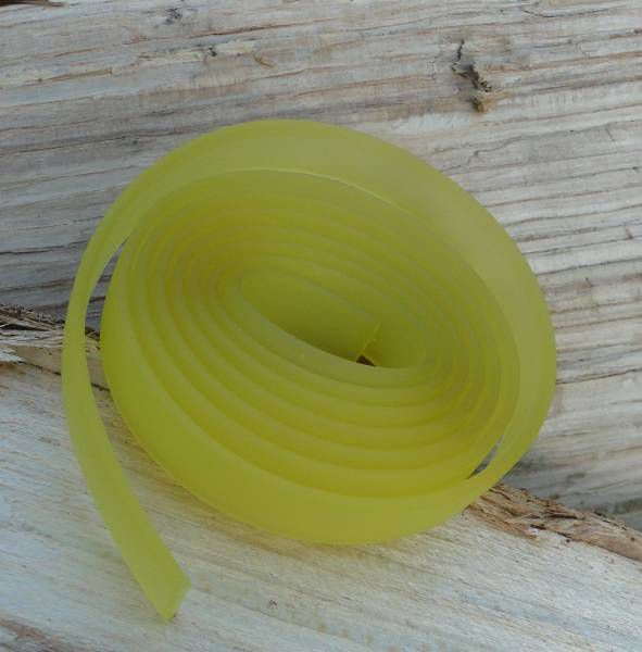 1m Kautschukband - 10mm - gelb 22