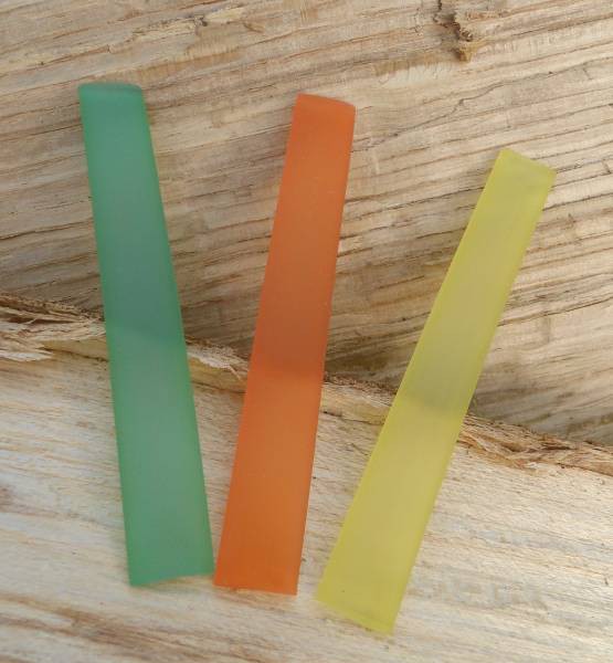 3 x 7,5cm Kautschukband - 10mm - Mix 777