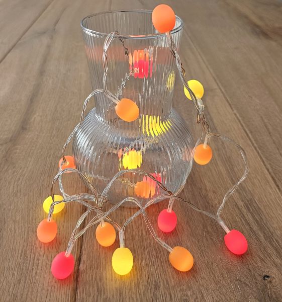 20 Lichtkappen Mix 10 für LED Lichterketten &quot;Indian Summer&quot;