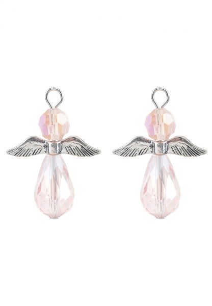 1 Anhänger Schutzengel 32x23mm rosa AB 26423