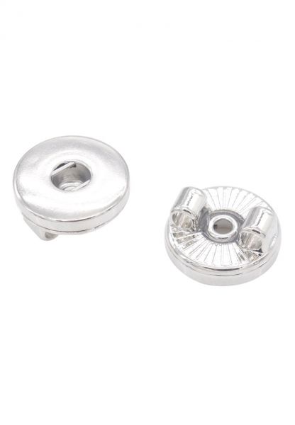 1 Verteiler für Double Beads Click Druckknopf silber/platin 21074