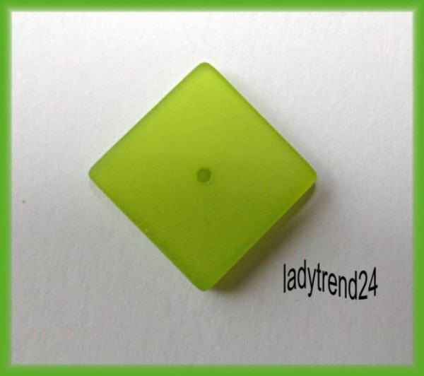 1 Polaris Quadrat Scheibe 16mm kiwi