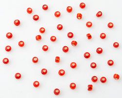 Rocailles 3mm 25g rot 2237