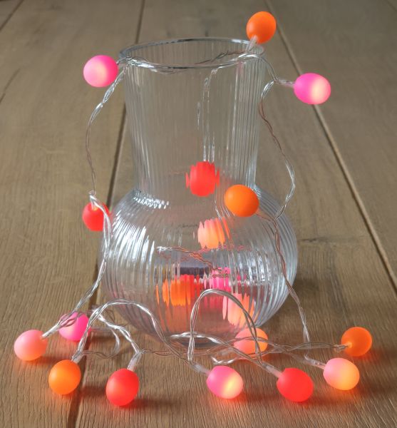20 Lichtkappen Mix 1 für LED Lichterketten &quot;Pinky&quot;
