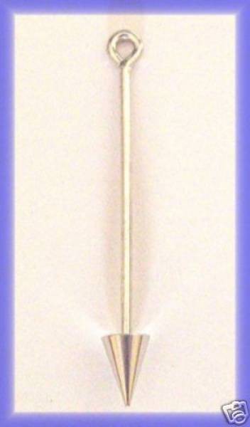 1 Wechselstab für Anhänger Kettelstift 40mm Spitze 4911